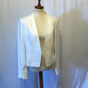 Loft Ann Taylor jacket white size 12